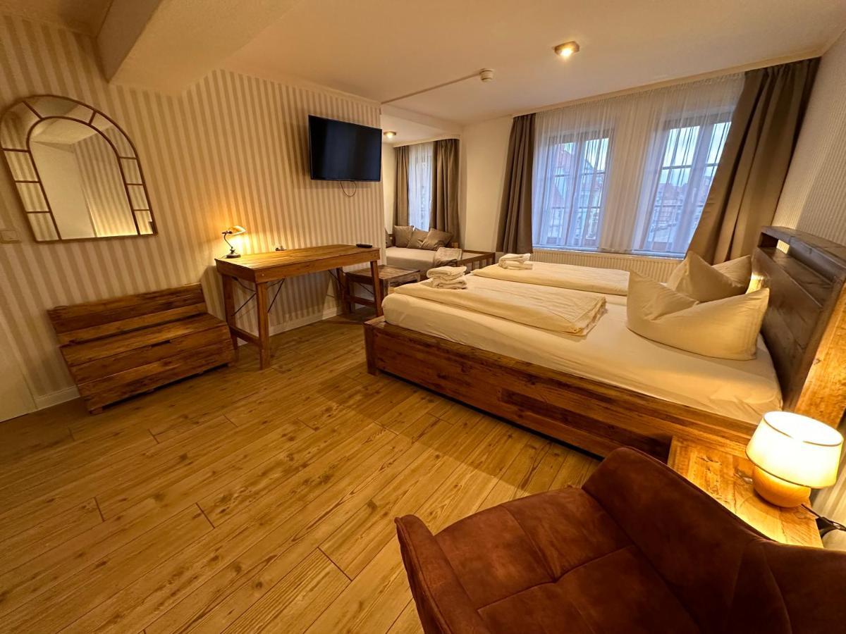Hotel Zur Goldenen Sonne Quedlinburg Dış mekan fotoğraf