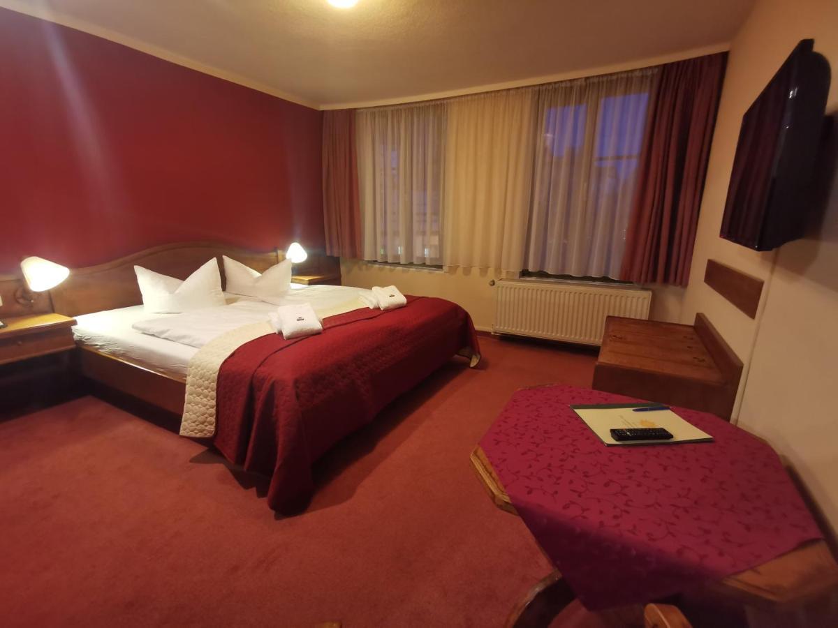 Hotel Zur Goldenen Sonne Quedlinburg Dış mekan fotoğraf